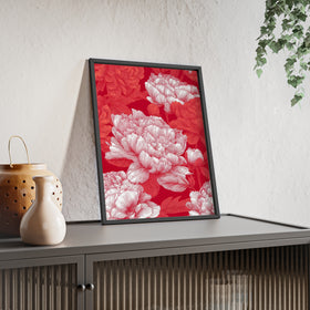 Vibrant Floral Wall Art Poster